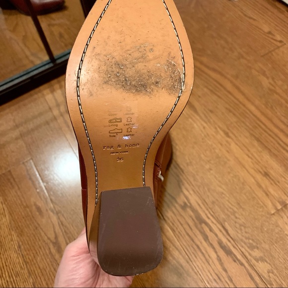 Rag & Bone “Razor” boot [size 36, red leather, euc] - Picture 11 of 14